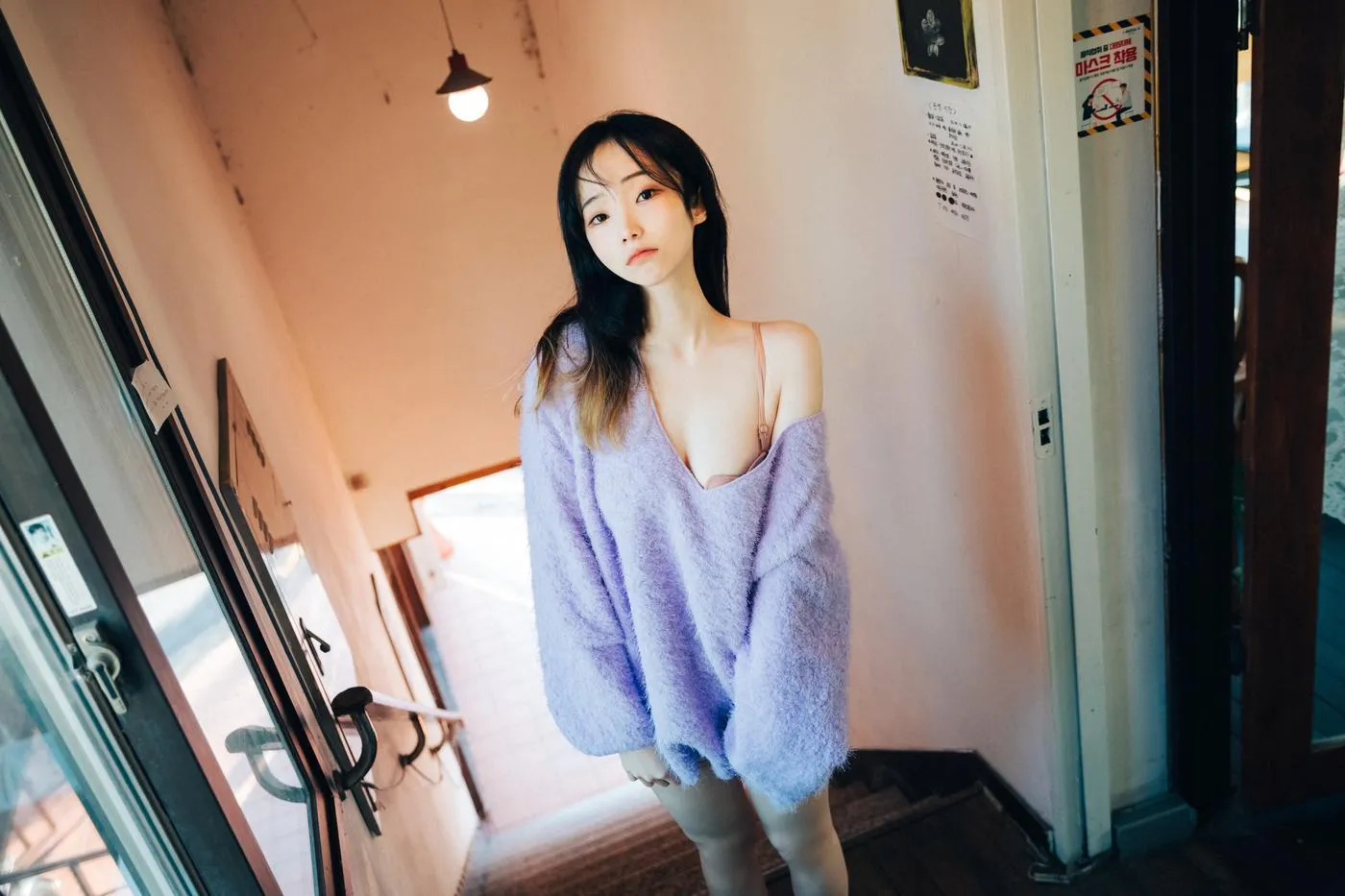 Bambi밤비 – NO.105 [Loozy] Cafe Alba Update HQ [79P]插图3